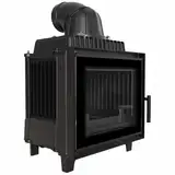KRATKI Gusseisen Kamin 10 kw FRANEK fi 180 Kamineinsatz BImSchV Stufe 2 EEK