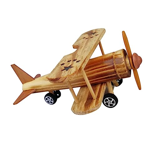 TOPPERFUN flugspielzeug kinder Flugzeuge-Spielzeug für kinder The souvenir büro weihnachtsdeko Dekoration Holz Desktop-Ornament hölzern Dekorationen schmücken Modell Bambus