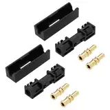 Be In Your Mind 2 Sätze Glasfaserkabel-Stecker Kompatibel mit BMW Kompatibel mit Mercedes Kompatibel mit Audi 2 Stecker 30,6 X 9,4 mm + 4 Kupferköpfe 14,4 X 4,2 mm