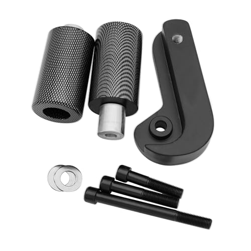 ERMWALR Motorrad Rahmen Sliders Crash Falling Protection Sturzschutz Für Suzuki Für GSX-R 600 750 Für GSXR Für GSXR600 Für GSXR750 K6 K8 2006-2010 Crash Pads Motorrad (Kohlenstoff)