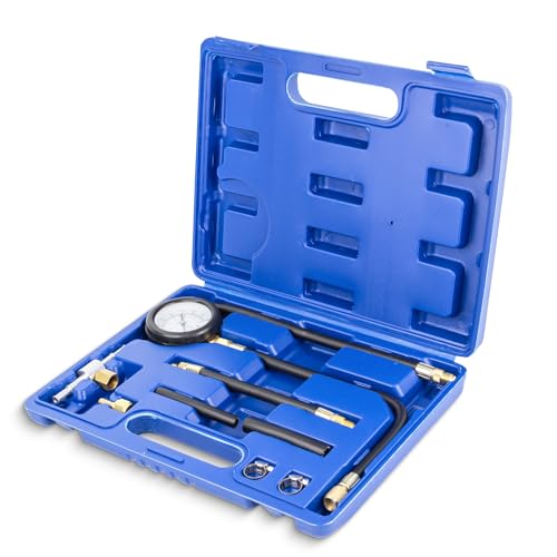 Kraftstoffdruckprüfer 9-tlg. Set // Kraftstoff Manometer Tester // Benzindruck-Tester Set // Einspritzanlage Benzindruck-Prüfer
