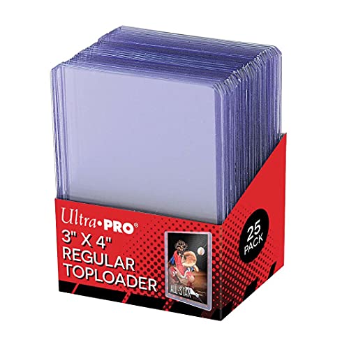 AMIGO 81579 Pro - Ultra Pro - Toploader 3"x 4" Ultra Clear 25s - 74427812225, Kunststoff