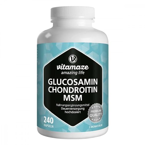 Vispura GLUCOSAMIN CHONDROITIN MSM Vitamin C 240 stk