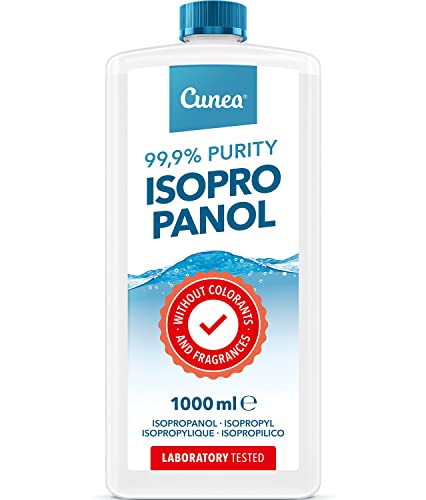 Isopropanol 99,9% geeignet als Fettlöser, Reinigungsflüssigkeit 1 Liter - Klebereste Entferner, 1000ml