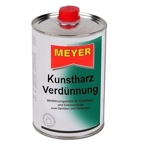 Algorex Langsamflüchtiger Kunstharzverdünner für Kunstharz.. Kunstharz-Verdünnung von Öl- und Alkydharzlacken, Einbrenn- und Autolacken (1000 ml)