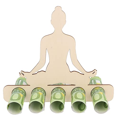 Spruchreif | Geldgeschenk für Yoga-Kurs – Originelle Gutscheinverpackung aus Holz | Geschenkidee für Yoga-Fans