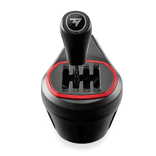 Thrustmaster TH8S Shifter Add-On, 8-Gang-Schaltung für Rennlenkrad, Kompatibel mit PlayStation, Xbox und PC