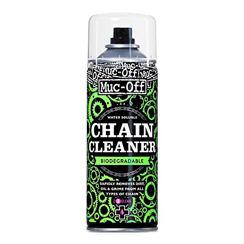 Muc-Off Chain Cleaner Kettenreiniger Fahrrad 400 ml - Wasserlöslicher, Biologisch Abbaubarer Kettenreiniger - Muc-Off Bike Cleaner - Fahrradreiniger Geeignet Für Alle Fahrradketten