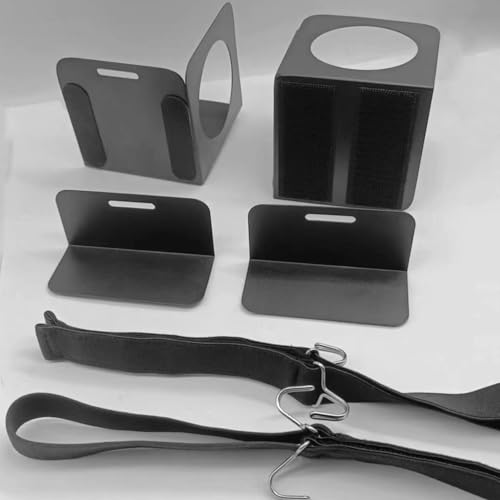GUOMIS Auto organizer,Auto kofferraum organizer, Auto-Kofferraum-Teiler für Pkw,kofferraum klett fixierung,kofferraum trenner Geeignet für Autos, SUVs, Kombis Kofferraumbegrenzung fest (6Stück)