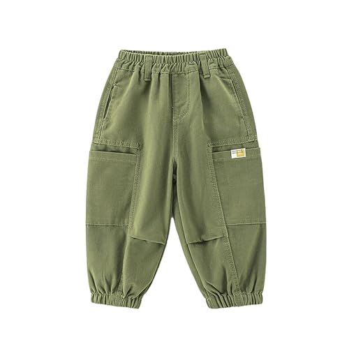 Generisch Jeans Baggy Jeans Jungs 164 Weites Bein Jeanshosen Kinder Barrel Denim Hose Straight Leg Denimhose Elastischem Bund Cargo Jeans Cargohose Jogginghose Wanderhose
