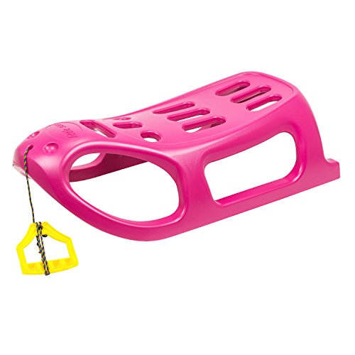 Prosperplast Schlitten Little Seal (doppelwandig und robust, mit Metallkufen; 860x460x250mm, 2,5 kg, pink) ISBSEAL-205C