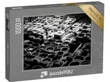 Puzzle 1000 Teile XXL „Alte Ledergerberei, Handwerk in FES, Marokko“ – aus der Puzzle-Kollektion Marokko