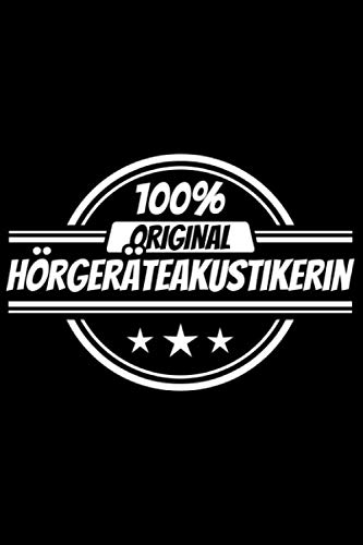 Notizbuch liniert: Hörgeräteakustikerin Geschenke lustiger Spruch