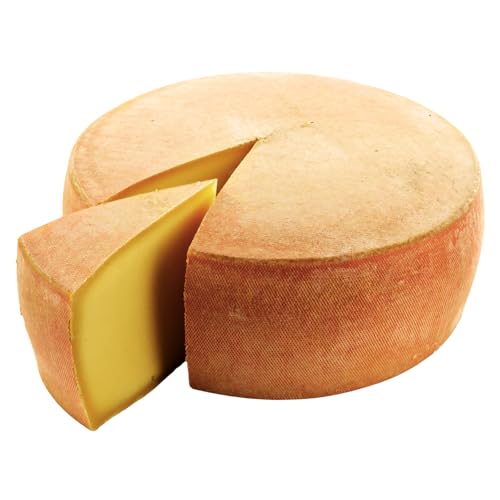BAVAREGOLA Käse aus Südtiroler - Bauernkäse/Bergkäse würzig 350g Stück - 1/8 Laib Südtiroler Käse Spezialität von Viktor Kofler/Lana