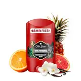 Old Spice Wolfthorn Deo Stick für Männer, 50ml, 48H Frische, langanhaltender Duft in Parfümqualität, 0% Aluminiumsalze, keine Flecken auf Schwarz & Weiss, hergestellt aus 50% recyceltem Plastik