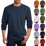 Tshirt Männer Winter Basic Tshirts Herren Sport Tshirts Funktionsshirt Herren Oversized Tshirt Herren Herrenpullover Solid Rundhals Shirts 2024 Casual T-Shirts Für Herren Grün Tshirt 3XL