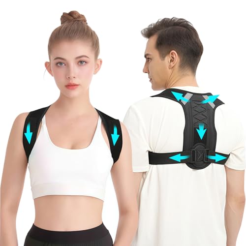 LeapBeast Haltungskorrektur,Komfortable obere Rückenstütze für eine aufrechte Körperhaltung,für eine ergonomische und gesunde Körperhaltung, die Linderung von Nacken,Nacken Schulter Korrektur