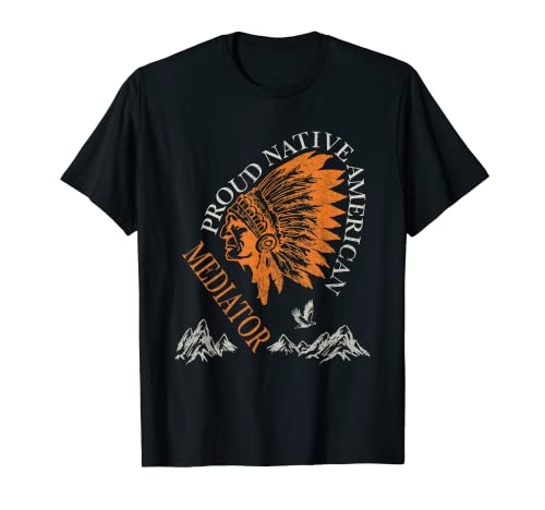 Stolzer Jobvermittler der amerikanischen Ureinwohner T-Shirt