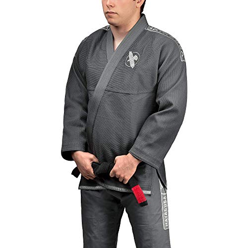 Hayabusa Leichter Jiu Jitsu Gi – Grau, A1