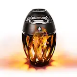 Bluetooth Lautsprecher mit Flammen Effekt, ANERIMST LED Tischlampe für Innen/Aussen, IP65 Wasserdicht Kabelloser, Stereo Sound, Vatertagsgeschenk für Papa, Beste Camping Garten Grill Gadgets