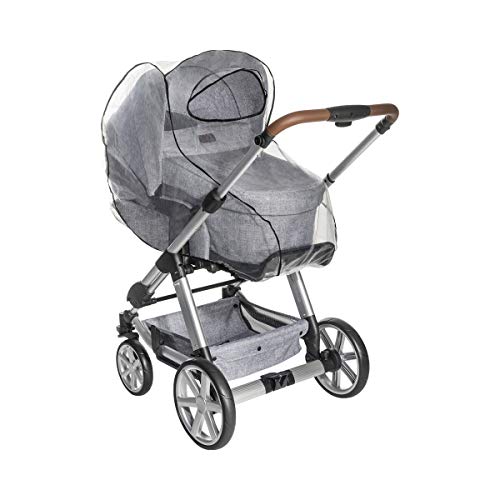 Reer RainCover Classic Regenschutz für Kombi-Kinderwagen, 1er Pack