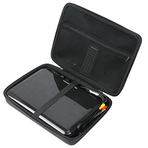 Khanka Hart Tasche Case für WONNIE 10,5"/für APEMAN 10,5''/für DBPOWER 10.5" Zoll Tragbarer DVD-Player Schutzhülle.(nur Tasche)