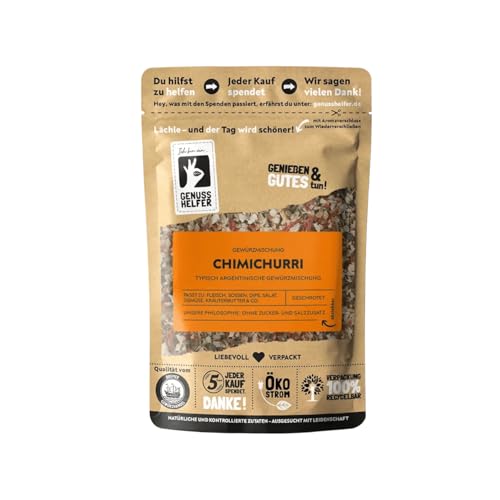 Bremer Gewürzhandel Chimichurri, geschrotet, Gewürzmischung für eine authentische argentinische Chimichurri-Sauce, 80g