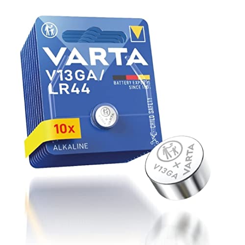 VARTA Batterien Knopfzellen V13GA, 10 Stück, Alkaline Special, 1,5V, für Spielsachen, Taschenrechner, Messgeräte, kompakt mit langanhaltender & hoher Leistung