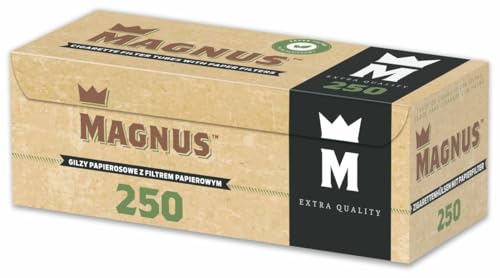 Magnus Papierfilter Hülsen (20 x 250 Stück)