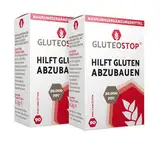 GluteoStop® - hilft Gluten abzubauen - Glutensensitivität - glutenarme Ernährung – Enzym (180 Mini-Tabletten)