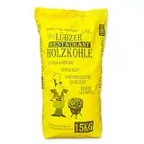 15kg Lübzer Holzkohle Restaurant-Qualität argentinische Quebracho Blanco Premium Kohle extra große Stücke Steakhouse Charcoal geeignet für sämtliche Holzkohlegrills