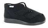 VAROMED Genua Winter Gesundheitsschuhe Damen & Herren Schwarz I Gr. 42 I Warm gefütterte orthopädische Schuhe für geschwollene Füße I Wechselfußbett I Made in Germany