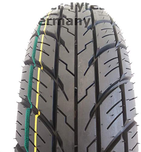 3.50-10 S1310 NaRubb Rollerreifen in der Größe 3.50 r10 3.50 – 10 3.5-10 3.5 – 10 Reifen von NaRubb 4.PR TL NEU passend für Moped Roller Scooter Roller Reifen
