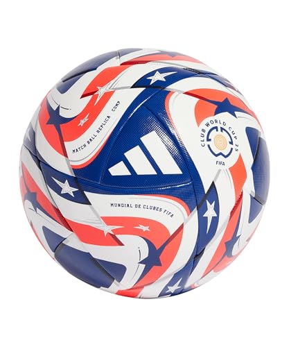 Adidas Club World Cup 25 Competition FIFA Quality Pro Ball JM4742, Unisex Footballs, White, 5 EU