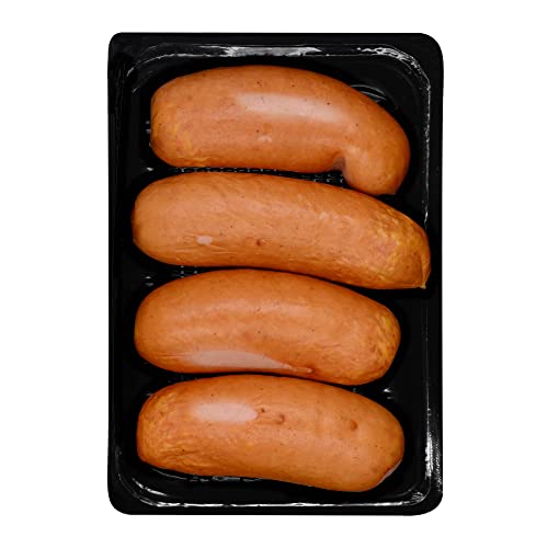 Food-United KNACKWURST 2x 400g Prager Speck-Knacker-Wurst-Würstchen nach Regensburger Wurst Art aus Rind-Schweine-Fleisch perfekt als Brat-Grill-Wurst und ideale Hand-Snack-Wurst (2)