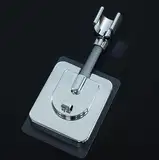 Amacoam Duschkopfhalterung ohne Bohren Verstellbare Handbrause Halterung Duschhalterung Wandmontage starker Kleber Duschkopf Halterung Duschbrause Halterung Duschkopfhalter für Bad Shower Head Holder