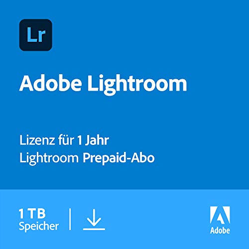 Adobe Photoshop Lightroom 1TB |1 Gerät |1 Jahr | PC/Mac | Digital Download