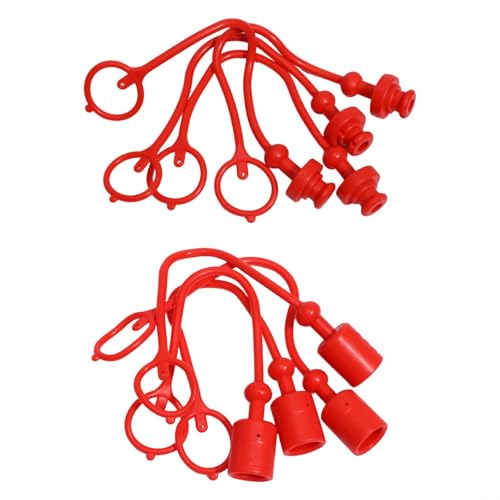 Schützen Sie Ihre ISO7241 Hydraulik der A-Serie mit einem zuverlässigen Set von 4 Staubschutzabdeckungen (0,6 cm)