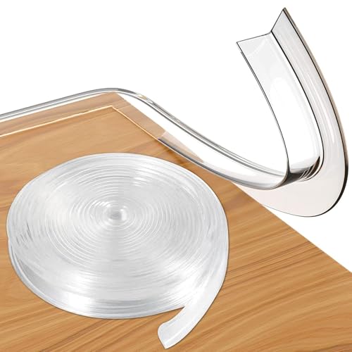 2m Kantenschutz Selbstklebend,Baby Kantenschut Transparent Vormontierter Klebestreifen,Kantenschutz Selbstklebend Transparent, Für Schrankreparatur, Möbelrestaurierung Und Renovierung