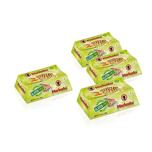 3+1 Glutenfreies Honigtörtchen MARLENKA® mit Walnüssen 4x 100 g