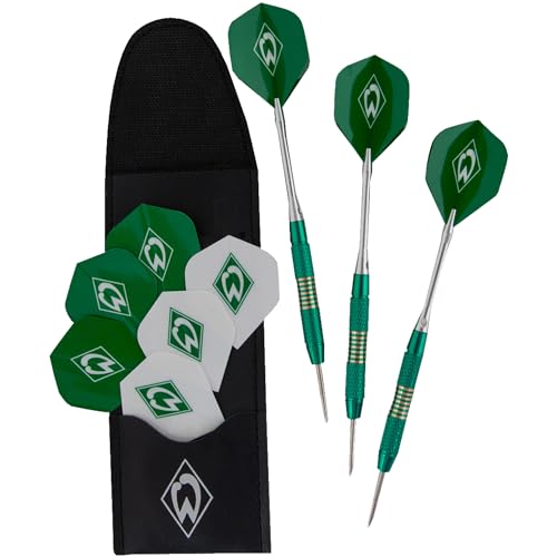 SV Werder Bremen Dart Set Dartpfeile + Dartflights inkl. Etui