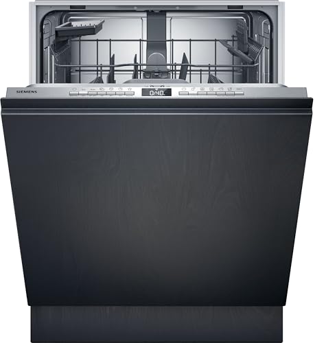 Siemens SN63EX04TE, iQ300, Smarter Geschirrspüler Vollintegriert 60 cm, Besteckkorb, varioSpeed Plus, Oberkorb höhenverstellbar, effiziente Trocknung, automatikProgramm, Maschinenpflege, infoLight