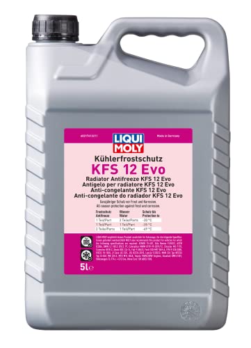 LIQUI MOLY Kühlerfrostschutz KFS 12 Evo | 5 L | Kühlerschutz | Art.-Nr. 21741, farblos