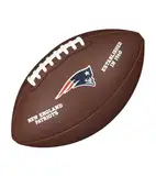 Wilson Unisex-Adult NFL LICENSED BALL NE American Football, BROWN, Uni