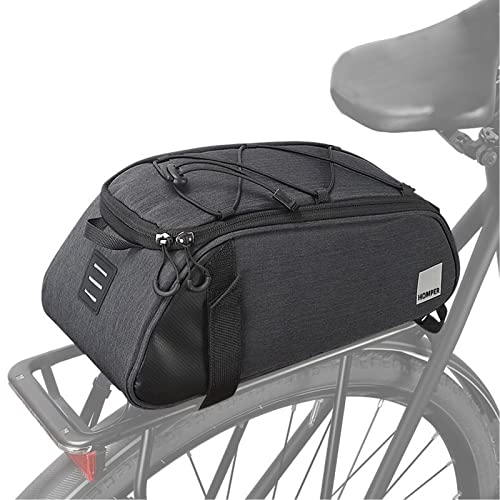 HOMPER Fahrradtasche Satteltasche Gepäcktasche Gepäckträger Tasche Rucksack Seitentasche Mountain Road MTB Fahrrad Radfahren Rücksitztasche