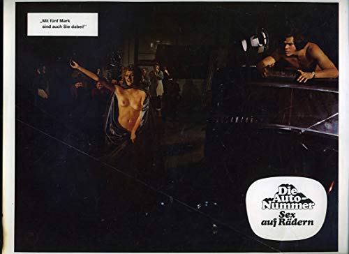 Die Autonummer - Sex auf Rädern - 2 Aushangfotos/Lobbycards A4 24x30cm - C2