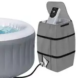 Abdeckung für Whirlpool-Pumpen – Abdeckung für Spa-Heizungspumpen – wasserdicht, staubdicht, isoliert, passend für Außenwanne/Pool