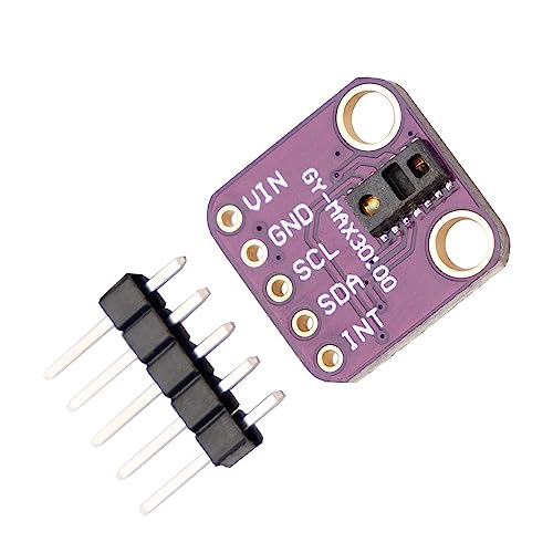 AZDelivery MAX30100 Breakout Board - Integrierte Pulsoximetrie und Herzfrequenzsensor-Lösung, kompatibel mit Arduino und Raspberry Pi