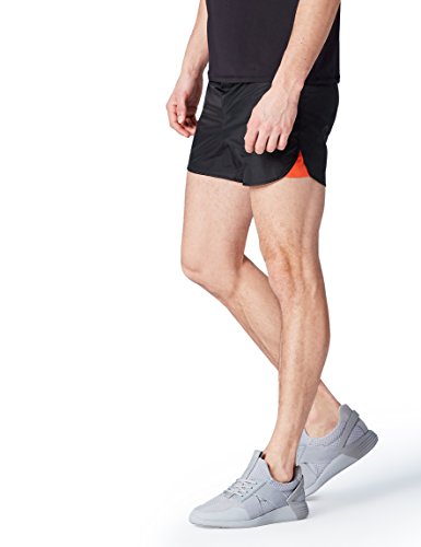 Activewear Sport Shorts Herren, Schwarz, Large