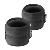 USINGFIT gewichtsmanschetten fuß gewichte für beine und arme 2 * 0,5Kg / 2 * 1Kg / 2 * 1,5Kg / 2 * 2Kg gewicht hand ankle weights set fitness fußgewichte handgelenk fussgewichte handgewichte